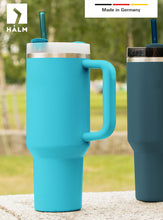 Load image into Gallery viewer, HALM Stanley Cup Blue replacement Glass Straws 12 inch for 40 oz Quencher