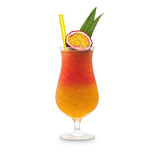 Load image into Gallery viewer, Yellow Glass Straws 8 inch with plastic free brush - Set of 6 reusable
