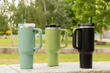Load image into Gallery viewer, HALM Stanley Cup Green replacement Glass Straws 12 inch for 40 oz Quencher
