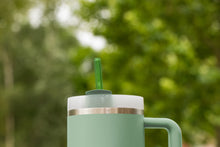 Load image into Gallery viewer, HALM Stanley Cup Green replacement Glass Straws 12 inch for 40 oz Quencher
