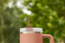 Load image into Gallery viewer, HALM Stanley Cup Red Orange Glass Straws 12 inch for 40 oz Quencher
