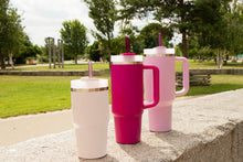 Load image into Gallery viewer, HALM Stanley Cup Pink replacement Glass Straws 12 inch for 40 oz Quencher
