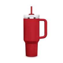 Load image into Gallery viewer, HALM Stanley Cup Red Orange Glass Straws 12 inch for 40 oz Quencher
