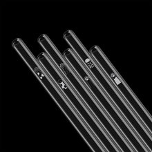 Load image into Gallery viewer, Cat Paw Glass Straws 8 inch engraved with paw print designs - Set of 6
